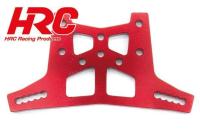 Option part - Dirt Striker - Tour d'amortisseur arrière en aluminium (1 pc) - rouge