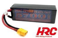 Battery - LiPo 3S - 11.1V 5700mAh 70C - RC Car - HRC 5700 - Hard Case - XT90AS 46.5*38*138.5mm