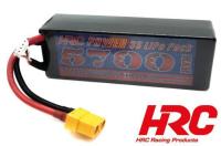 Battery - LiPo 3S - 11.1V 5700mAh 70C - RC Car - Hard Case - XT90 138.5x46.5x38mm