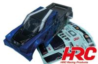 Body - 1/10 Truck - Painted - Scrapper - BLUE/BLACK (with decals)