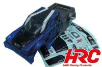 Carrosserie - 1/10 Truck - peinte - Scrapper - BLUE/BLACK (with decals)