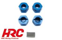 Tuningteil - Scrapper - Aluminium Offset wheel Sechskantmitnehmer (4 pcs) - blue