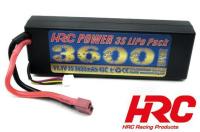 Battery - LiPo 3S - 11.1V 3600mAh 40C - Hard Case - Ultra-T 139x47x25