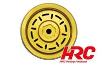 Cerchi - 1/10 Crawler - 1.9" - 12mm Hex - Aluminium - Sword Beadlock - Gold/Neri (4 pzi)