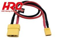 Charger Lead - XT90 (F) to XT30 Battery Plug - 300mm - Gold