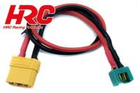 Charger Lead - XT90 (F) to MPX Battery Plug - 300mm - Gold