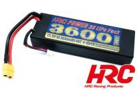 Batteria - LiPo 3S - 11.1V 3600mAh 40C - Hard Case SLIM LCG - XT60 139x47x25