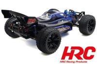 Car - 1/10 XL Electric - 4WD Buggy - RTR - HRC NEOXX - Brushless - Dirt Striker V2 BLUE/BLACK