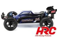 Car - 1/10 XL Electric - 4WD Buggy - RTR - HRC NEOXX - Brushless - Dirt Striker V2 BLUE/BLACK