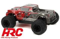Car - 1/10 XL Electric - 4WD Pickup Truck - RTR - HRC NEOXX - Brushless - Scrapper V2 RED/BLACK