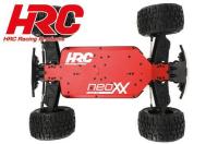 Car - 1/10 XL Electric - 4WD Pickup Truck - RTR - HRC NEOXX - Brushless - Scrapper V2 RED/BLACK