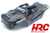 Body - 1/10 Truggy - Painted - NEOXX ARTEMIX - GREY/BLUE (with decals)