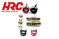 Connector - 4-5mm - male - LOCK UP Sealing system (1 pair) - gold