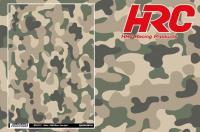 Stickers - 200x280mm - Camo type 3