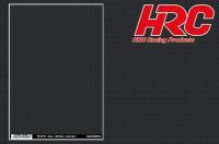 Stickers - 200x280mm - Carbon Type 3