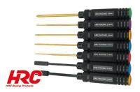 Tool set - HRC - Titanium - PRO JAPAN - (7 pieces)