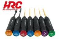 Tool set - HRC - Titanium - PRO JAPAN - (7 pieces)
