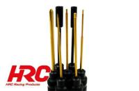 Tool set - HRC - Titanium - PRO JAPAN - (7 pieces)