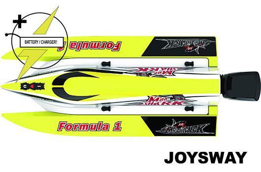 Bateau de course - électrique - RTR - Mad Shark V2 - avec 7.4V 800mAh Li-Ion & AC Balance Charger