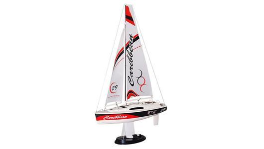 Sail Boat - RTR - Caribbean Yacht Red - J2C02 radio Mode 2