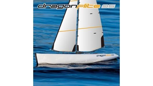 Sail Boat - RTR - Dragon Flite 95 - J4C05 Radio, Mode 2