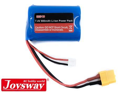 Joysway - JOY82019 - Battery - Li-Ion 2S - 7.4V 800-900mAh - XT60