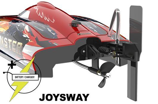 Race Boat - Electric - RTR - Monster - BRUSHLESS - HRC COMBO 11.1V 2500mAh 40C LiPo & AC Balance Charger