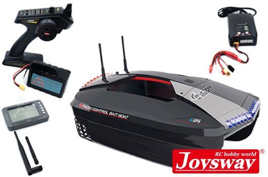 Joysway - JOY3152F-PLUS - Fishing - BAITING 2500 Bait Boat - GPS & TF300 Fish Finder & 6.4V 17.6 Ah HRC battery & HRC Star Lite Charger
