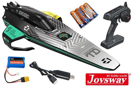 Joysway - JOY8608DROG - Race Boat - Electric - RTR - E1 Race Bird Hydrofoil 1/10 - TEAM DROGBA