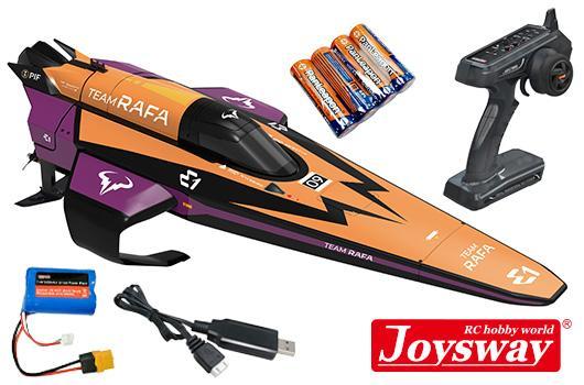 Joysway - JOY8608RAFA - Race Boat - Electric - RTR - E1 Race Bird Hydrofoil 1/10 - TEAM RAFA