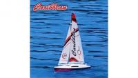 Sail Boat - RTR - Caribbean Yacht Red - J2C02 radio Mode 2