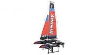 Sail Boat - RTR - Binary Red Catamaran - J2C03 radio Mode 2