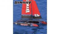 Sail Boat - RTR - Binary Red Catamaran - J2C03 radio Mode 2