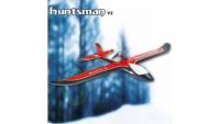 Airplane - RTF - Huntsman V2 Orange 1100mm Glider - J4C14 radio Mode 2 - with 7.4V 1200mAh LiPo & AC Balance Charger