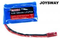 Battery - LiFe 2S - 6.4V 320mAh - 44x27x14mm - BEC JST