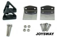 Option Part - Stanless steel trim tabs and CNC aluminum alloy stand set(Upgrade metal part)