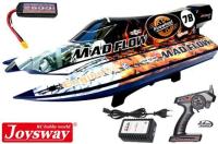 Race Boat - Electric - RTR - Mad Flow V3 - BRUSHLESS - HRC COMBO 11.1V 2500mAh 40C LiPo & AC Balance Charger