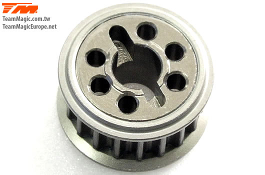 K Factory - KF1458 - Option Part - G4 & V-One - Hard Coated 19T Pulley