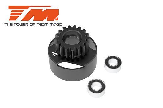 K Factory - KF6505A-17 - Campana - 1/8 - Ventilata - con cuscinetti a sfere - 17T