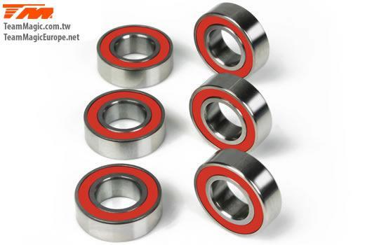 K Factory - KF40612 - Roulements à billes - métrique -   6x12x4mm - ZF Bearing (6 pces)