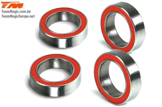 K Factory - KF40814 - Ball Bearings - metric -   8x14x4mm - ZF Bearing (4 pcs)