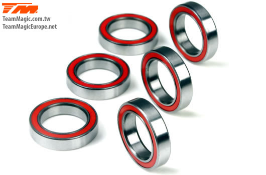 K Factory - KF41218 - Ball Bearings - metric - 12x18x4mm - ZF Bearing (6 pcs)