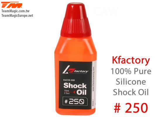 K Factory - KF6310-250 - Silikon Dampfern-Öl - 250 cps - 70ml/2.5oz