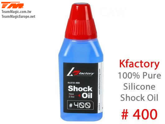 K Factory - KF6310-400 - Silikon Dampfern-Öl - 400 cps - 70ml/2.5oz