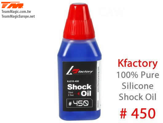 K Factory - KF6310-450 - Silikon Dampfern-Öl - 450 cps - 70ml/2.5oz