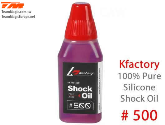 K Factory - KF6310-500 - Silikon Dampfern-Öl - 500 cps - 70ml/2.5oz