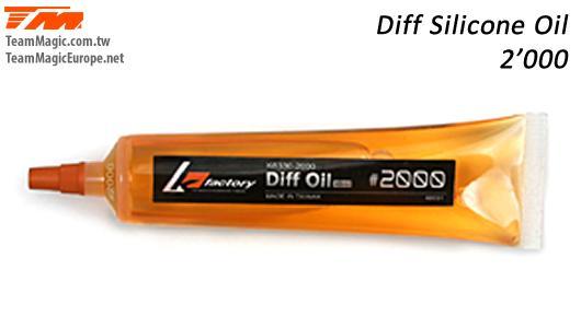 K Factory - KF6330-2000 - Olio Silicone di Differenziale - 40ml - K Factory -   2'000 cps