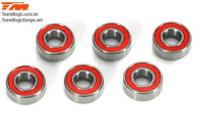 Ball Bearings - metric -  5x11x4mm - ZF Bearing (6 pcs)