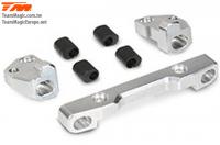 Option Part - G4RS II - Aluminium 7075 Front Lower Hinge Pin Mount Set (w/Washer)