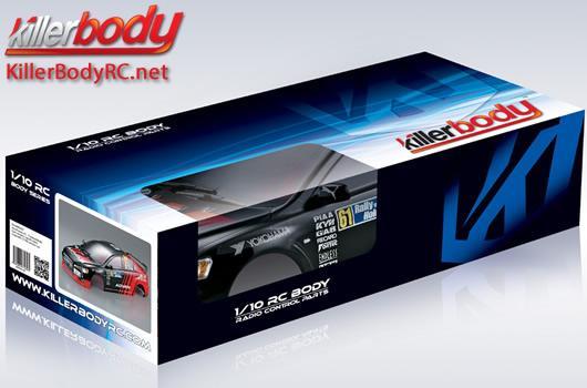KillerBody - KBD48002 - Body - 1/10 Touring / Drift - 190mm  - Finished - Box - Mitsubishi Lancer Evolution X - Racing